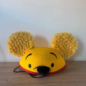 Disney Winnie the Pooh Yellow Plush Ears Cap